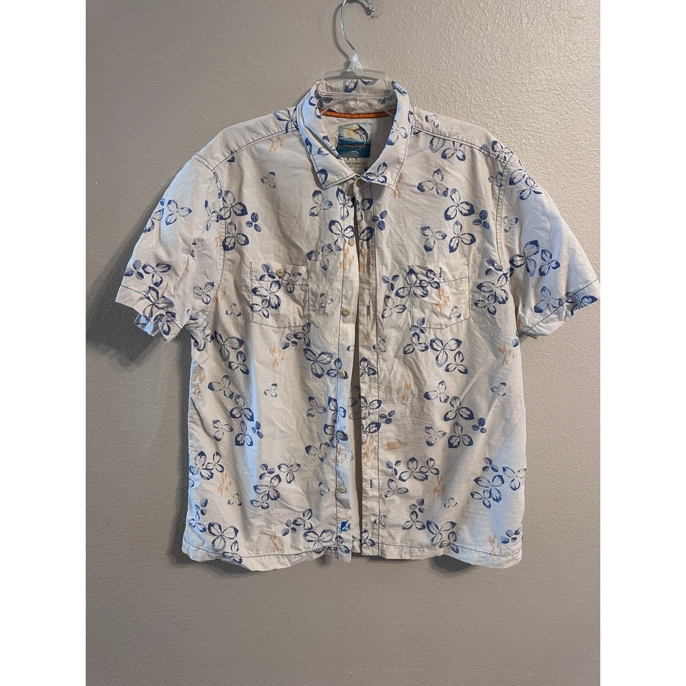 Tommy Bahama Island Modern Fit‎ Floral Button Up Shirt